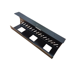 Metal Stamping No Drno Drilling Extendable Under Desk Cable Management Tray Cord Organizer With Clamp
