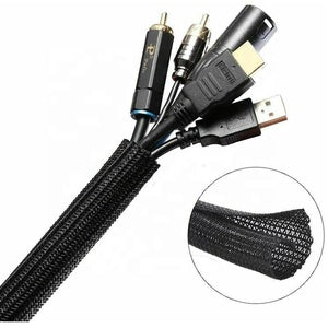 Office Network Tv Computer Kit Holder Tidy Wire Organizer Tool Rack Desktop Clips Under Desk Neoprene Cable Management Sleeves